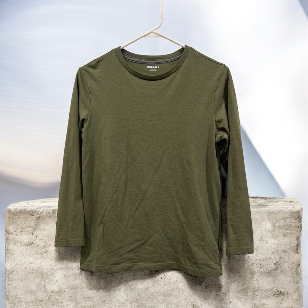 Olive Green Boys Shirt by Old Navy